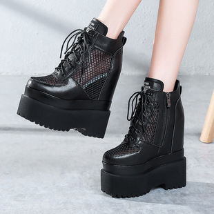 ����������16cm��Ь2021�ٴ���Ƥ�ɸ�ЬŮ��׽����W�����eЬ