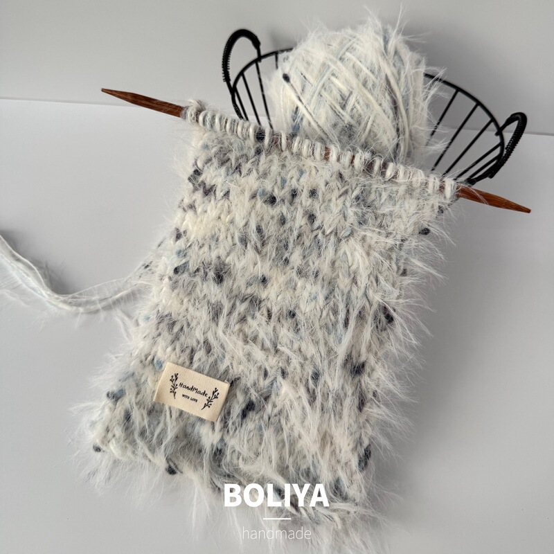 Yu | Blue Cheese Special Hand-Mixed Thread Wool Ball Knitting Crochet Sweater Hat Bag Card Holder Boys and Girls Scarf Thread