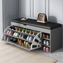 批发换鞋凳家用门口鞋柜坐凳一体玄关入户翻斗鞋架可坐进门穿鞋凳