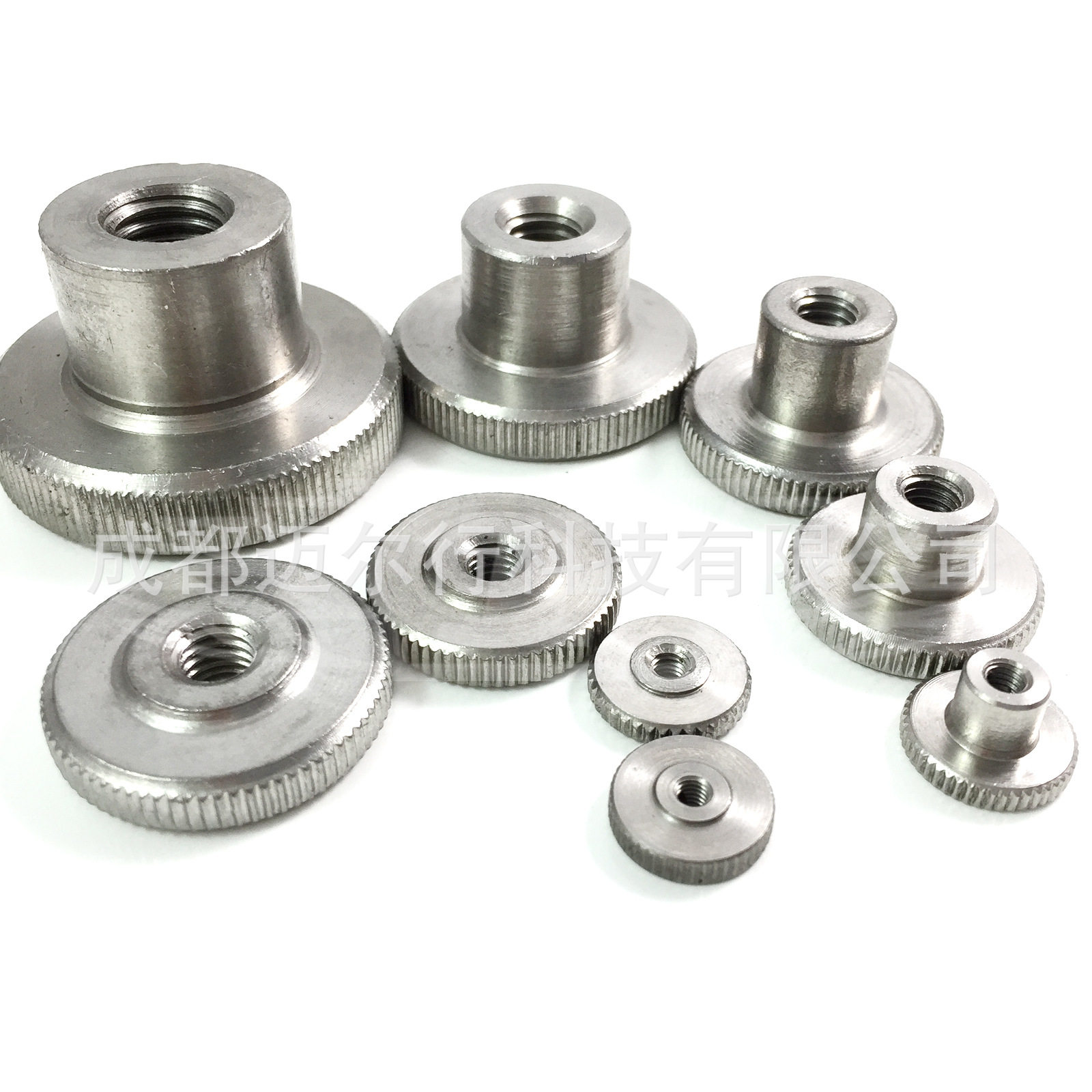 自动车床滚花铜螺母网花镶嵌铜螺母供应开花螺母圆形双螺母