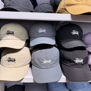 American-Style Trendy Brand Embroidered Quick-Dry Large Head Circumference Wide-Brim Baseball Cap for Men and Women, Thin Large Size Deep Crown Duckbill Cap Trendy