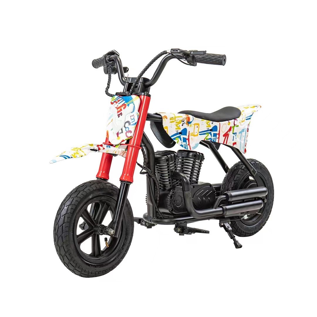 Cross-Border Hot-Selling Small Harley-Style Scooter, Small Electric Scooter, Mobility Scooter, Children's Retro Motorcycle, Children's Electric Scooter, Small Leisure Vehicle