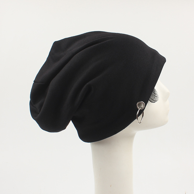 Fashion Black Hoop Caps Wholesale Nihaojewelry display picture 6