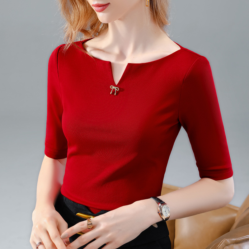 Cotton elegant T-shirt