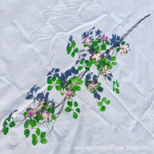 仿真观音叶仿真花金银花枯枝绿植藤条装饰花环摆件的厂家批发假花