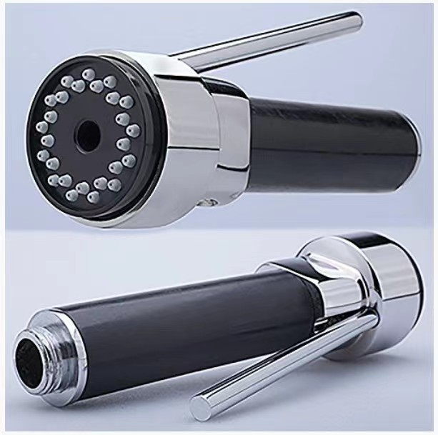 Wholesale faucets, shower heads, kitchen basins, pull-out faucets, splash-proof small waist shower heads and pull-out heads from the source undefined