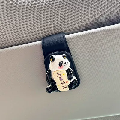 Car Glasses Clip/Bill Clip: Clip Car Sun Visor - all-the-best-black-glasses-clip