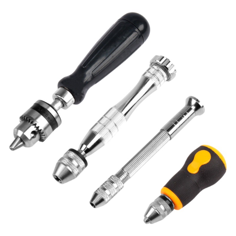 Meike mini Mango antideslizante taladro de torsión de mano con cabeza de rábano pequeño modelo de giro de mano Wenwan taladro de mano herramienta de perforación