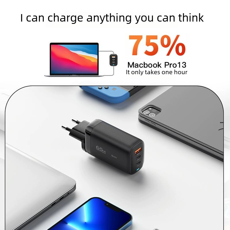 ESSAGER мобильный телефон, зарядное устройство, зарядка ноутбука, 65W