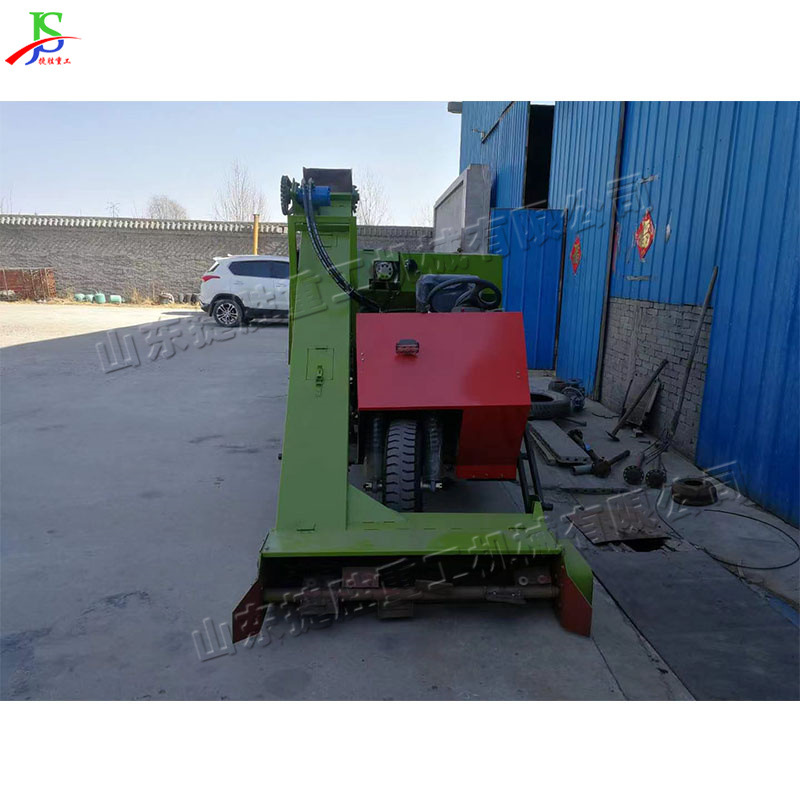 Camión de limpieza de estiércol diesel de tres ruedas, granja de cría, succión en espiral, camión de raspado de estiércol, máquina de limpieza de estiércol tipo coche