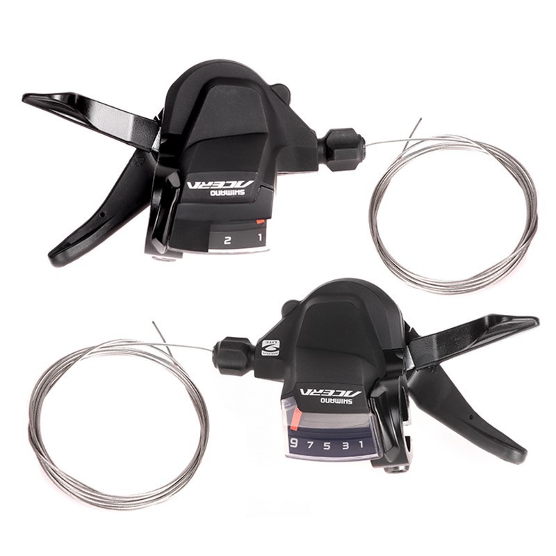 Productos genuinos ACERA SL-M3000 dial 9 velocidad 27 velocidad bicicleta de montaña dividida M390 dial de actualización 2*9 velocidad