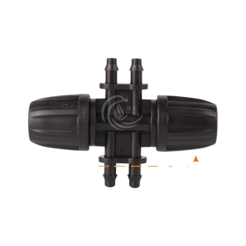 8 / 12 g / 4 / 7 capillario de bloqueo de diámetro reducido con tapa de diámetro reducido de conector de jardinería de seis vías 912 accesorios capilares