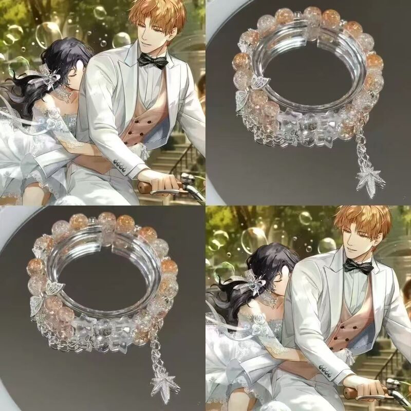 Light and Night Love Summer Mingxing Wedding Derived Impression Glaze Bracelet Original Design ins Niche Ancient Style Fresh