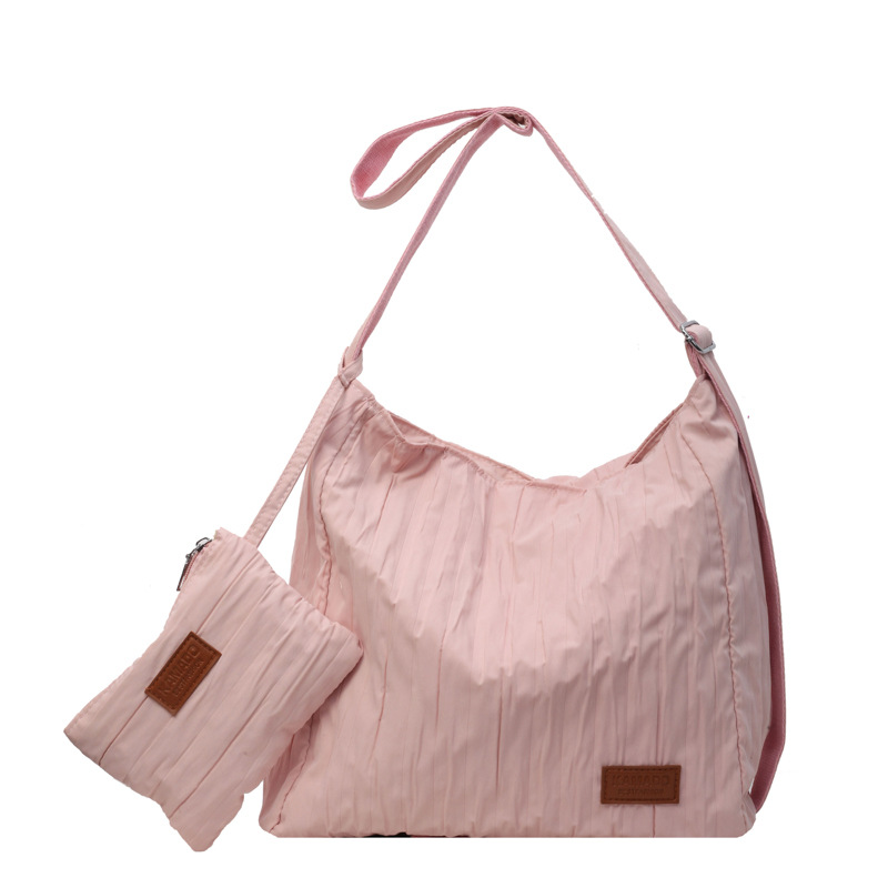 Borsa a tracolla donna in nylon borsetta leggera e casual_voghion.com