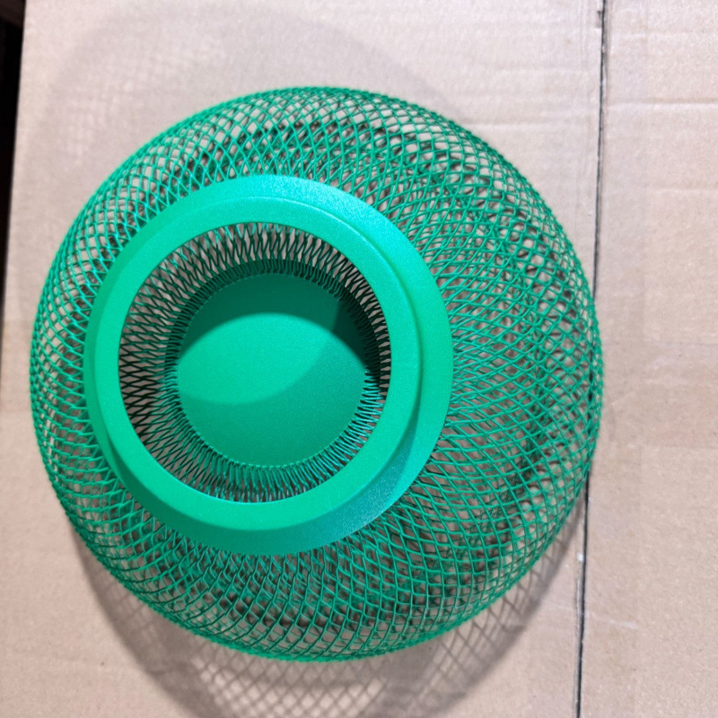 北欧风创意手工现代铁艺鸟巢网状收纳盘茶几零食筐果盘水果篮|undefined