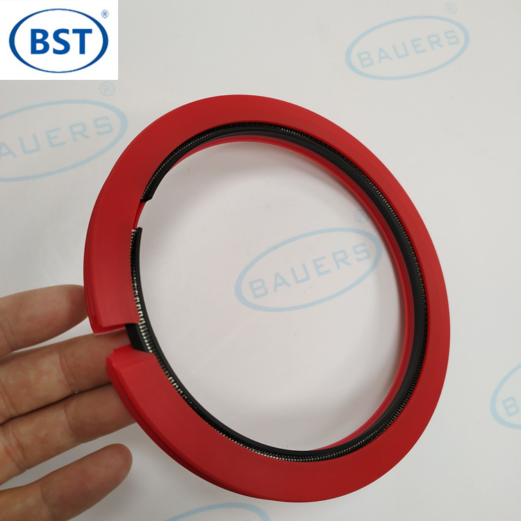 剖分式5505油封PU鼓风机分体油封 减速机双剖分式骨架油封 钢厂