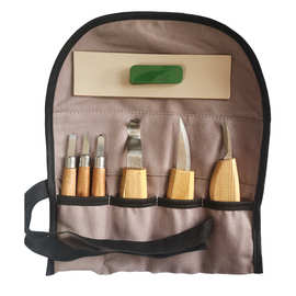 白蜡木雕刻刀套装圆柄榉木雕刻工具木刻刀削木刀刮木刀