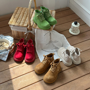 ����ͯЬ2025�ﶬ����Ʒ��Ůͯ�r���¸��R��ѥС��ͯ�ǹ�ɫ��ѥЬ