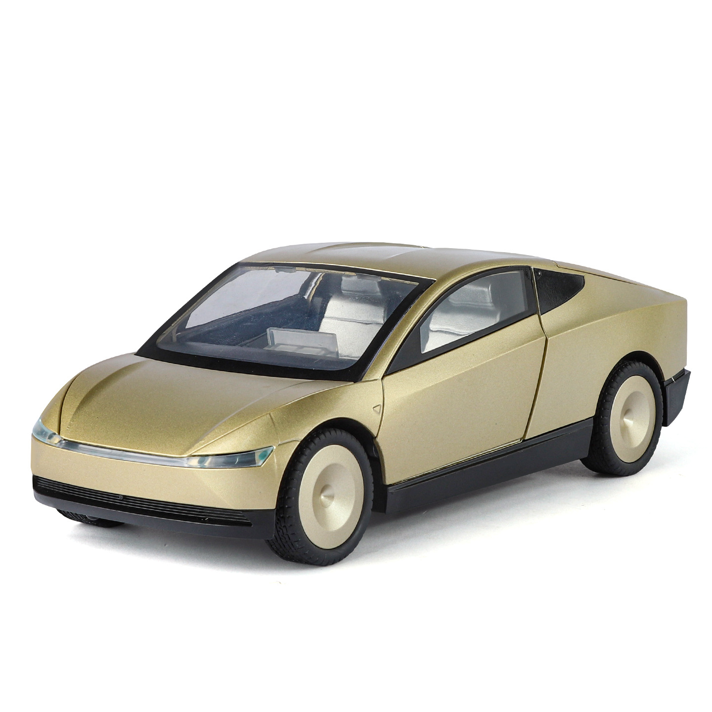 1: 24 nueva energía coche de aleación modelo de tranvía colección de juguetes de simulación de luces de retorno colección de adornos de automóviles al por mayor