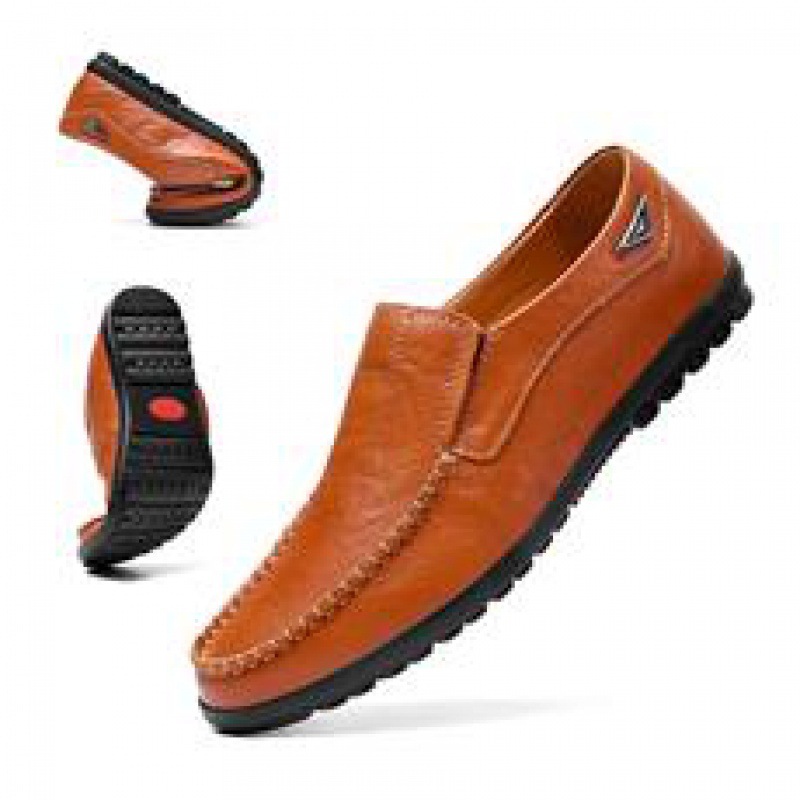 2023년 신상 클래식 인기 비즈니스 캐주얼 가죽 신발 드라이빙 슈즈 남성화-패딩