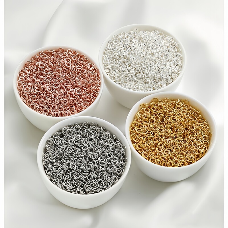 Color-Preserving Open Ring 18K Gold-Plated Single Ring Open O-Ring C-Ring Connecting Ring DIY Handmade Jewelry Accessories Chinese Style Color-Preserving Open Ring 18K Gold-Plated Single Ring Open O-Ring C-Ring Connecting Ring DIY Handmade Jewelry Accessories Chinese Style