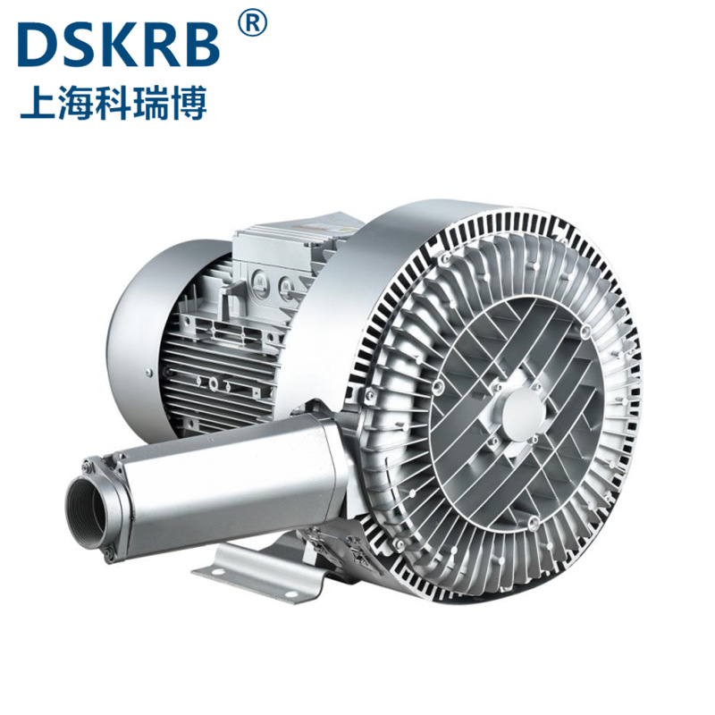 2RB740-7GH57 7.5KW双段高压风机 铝合金气环真空泵 大型旋涡气泵