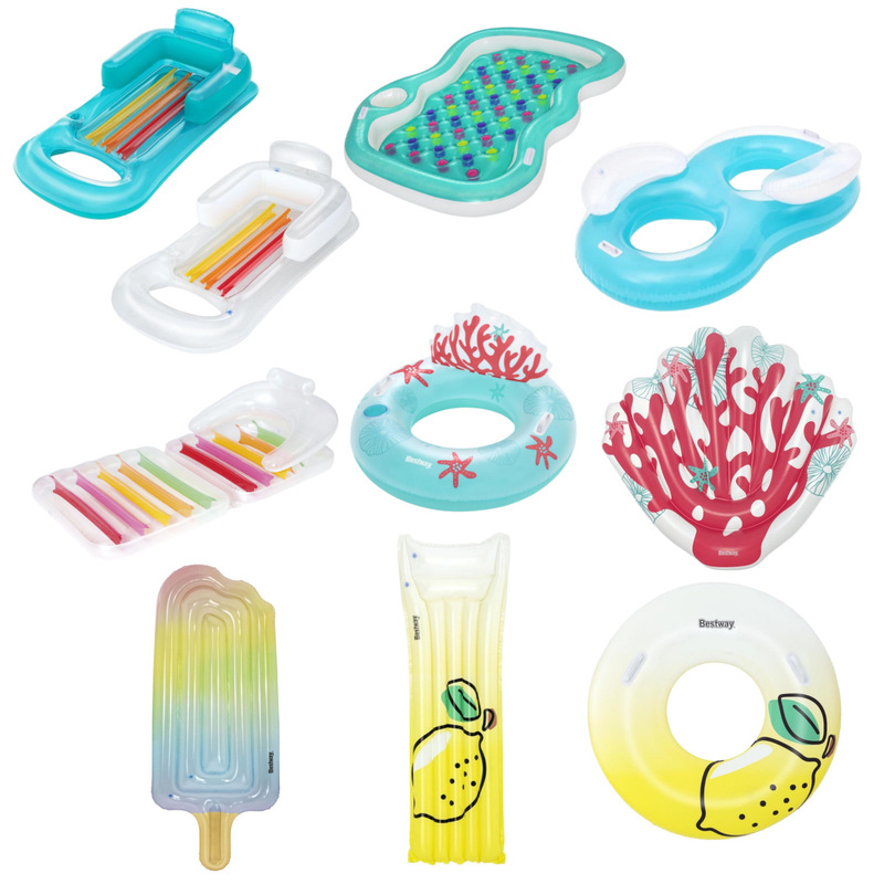 Adult Water Lounger Strawberry Wings Lemon Inflatable Floating Bed Floating Row Floating Air Cushion Beach Mat Floating Board Surfboard