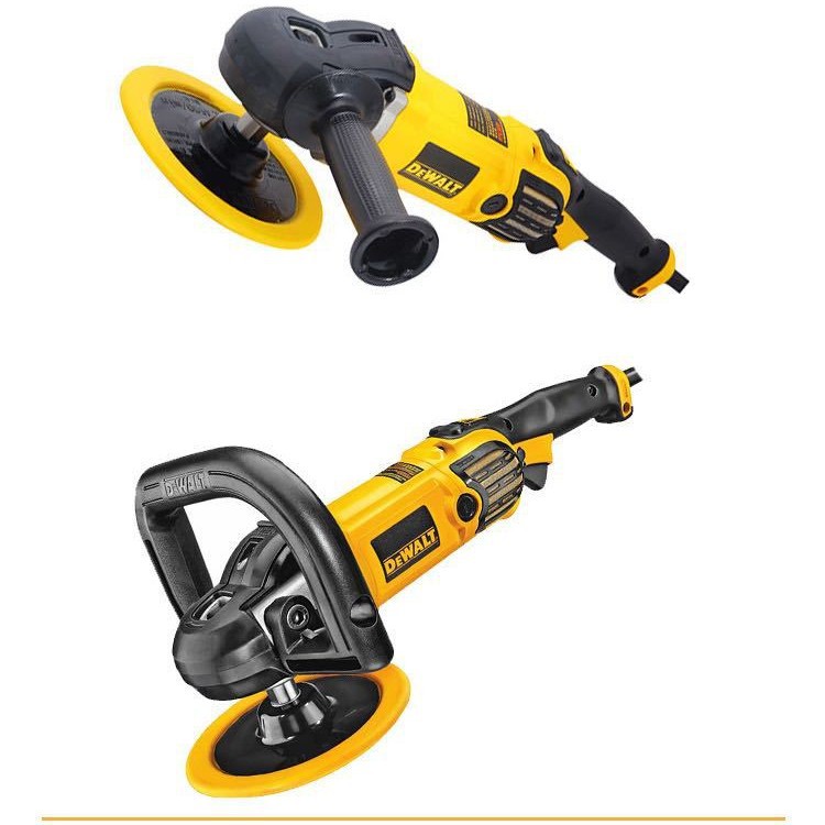 得伟(DEWALT)汽车抛光机美容封釉打蜡机去划痕旋抛机变调速德伟