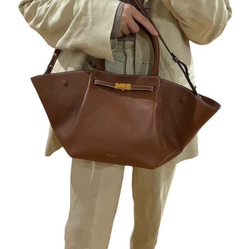 Demellier New Wings Bag European and American Niche Simple Shoulder Hand Tote Bag All-match Large Capacity Women's Bag