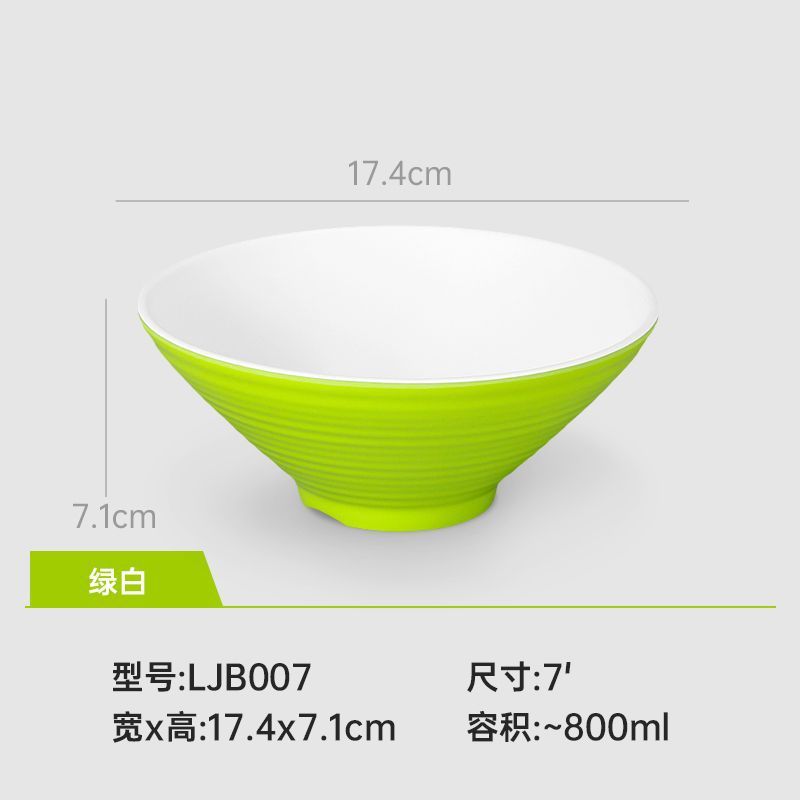メラミン模造磁器ボウル問屋用どんぶりラーメンスープ麺館用麻辣热ナットボウルA5|undefined