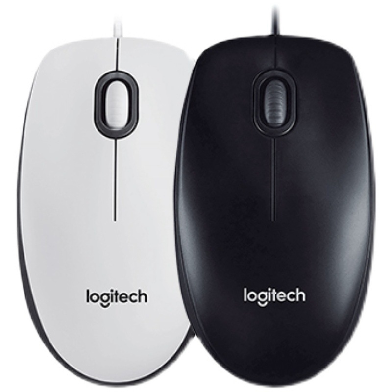 Logitech M100R ratón con cable máquina de escritorio USB portátil oficina de negocios en casa ratón de la computadora promoción al por mayor