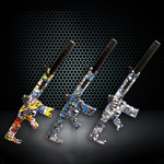 新跨境M416wargame软弹枪电动连发突击儿童玩具模型批发AK可对战