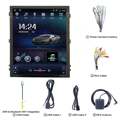 Factory 9.7 inch changeable universal DVD Navigation