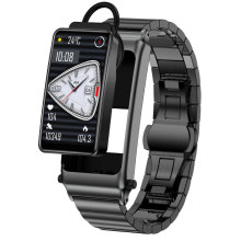 智能手表K80新款无创血糖智能手环蓝牙耳机二合一心率体温支付nfc