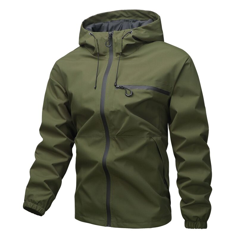 New Style Cross-Border European Size Men's Spring and Autumn Hooded Jacket, Simple Softshell Outdoor Windproof and Waterproof Jacket New Style Cross-Border European Size Men's Spring and Autumn Hooded Jacket, Simple Softshell Outdoor Windproof and Waterproof Jacket