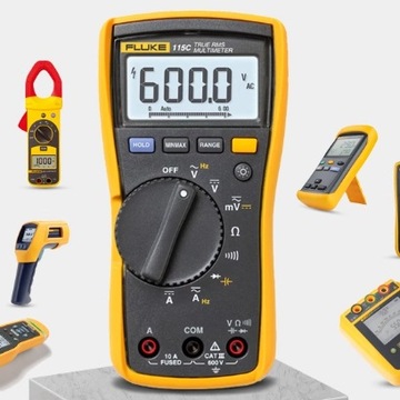 Écran LCD De Remplacement Pour Multimètres FLUKE 15B+, 17B+, 18B+, 115C, 116C, 117C - Neuf