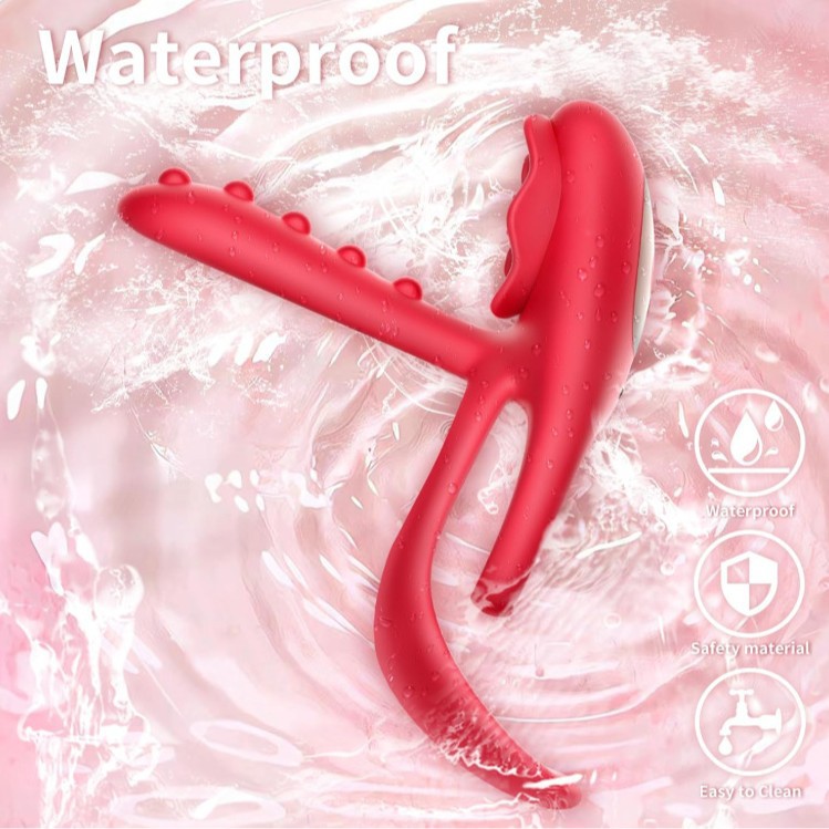 Vibrating Ring For Couples, Resonance Delay Training, Male Masturbation Adult Products, Sex Toys_voghion.com