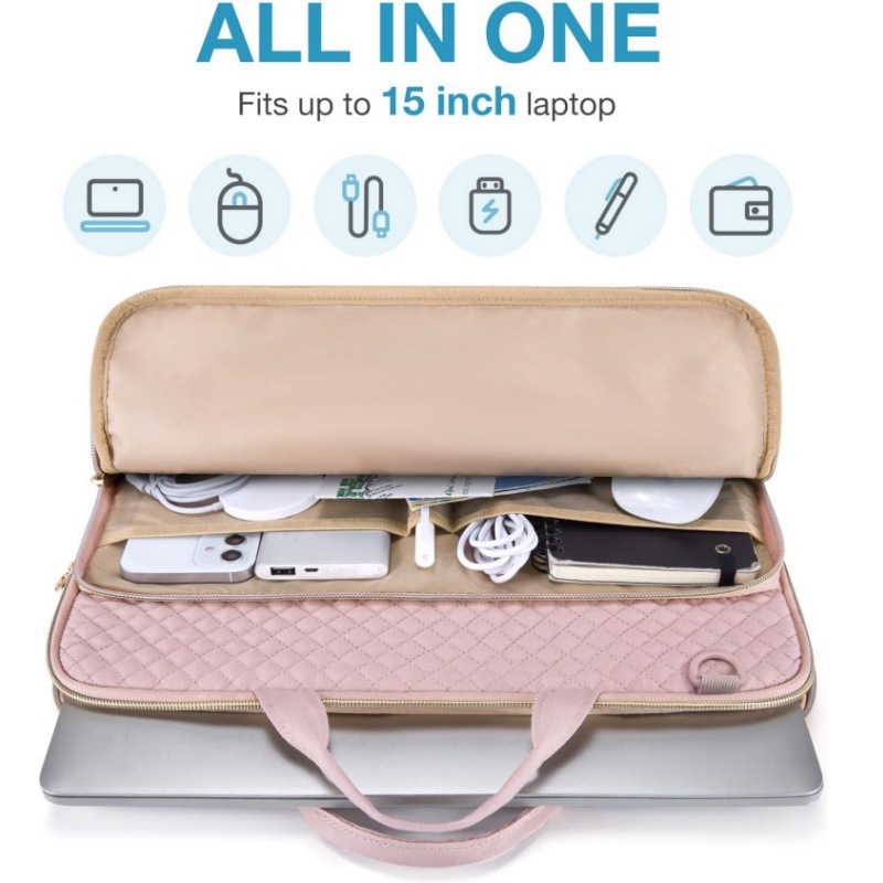 Bolso para computadora portátil Amazon transfronterizo Bolso de hombro Bolso de oficina de negocios de alta gama de moda Bolso de computadora de alto valor