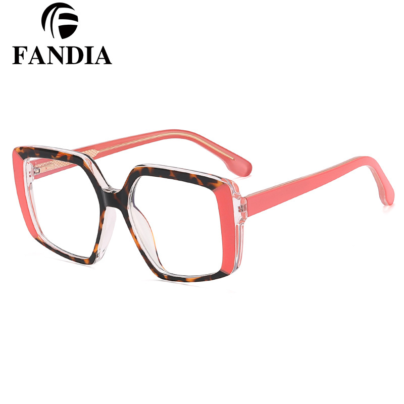 82092 nuevo CP insertar anti-azul gafas de luz gafas ópticas estilo europeo y americano marco grande marco gafas marco puede ser equipado con gafas de miopía