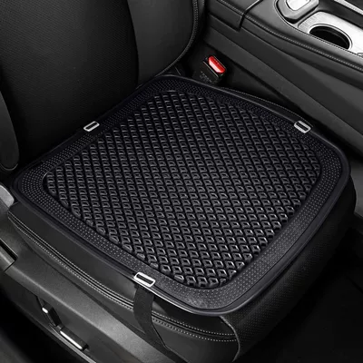 Car seat cushion summer cool: Cool pad - black-single