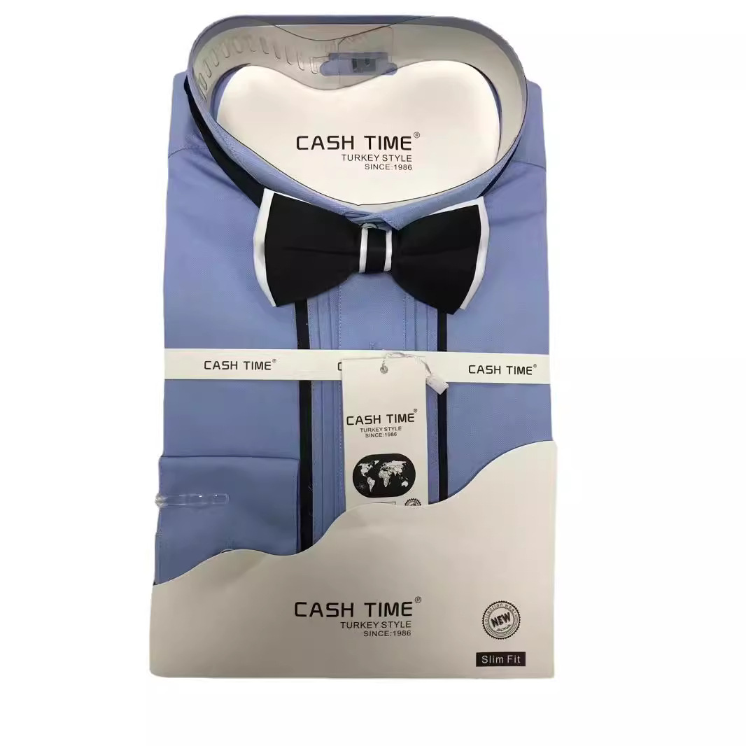 Men's Professional Work Shirt Summer Bamboo Fiber Long/Short Sleeve Unisex Formal Shirt For Work Uniform Basic Elegant Style_viptrois.com