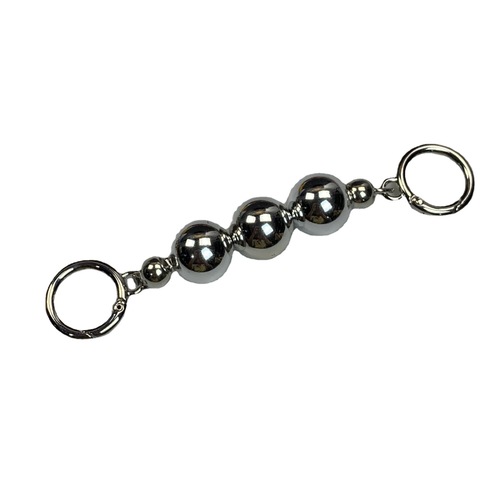 20MM Silver Mahjong Bag Pearl Extended Chain Metal Chain Accessories Pearl Extended Small Bag Replacement Underarm Bag