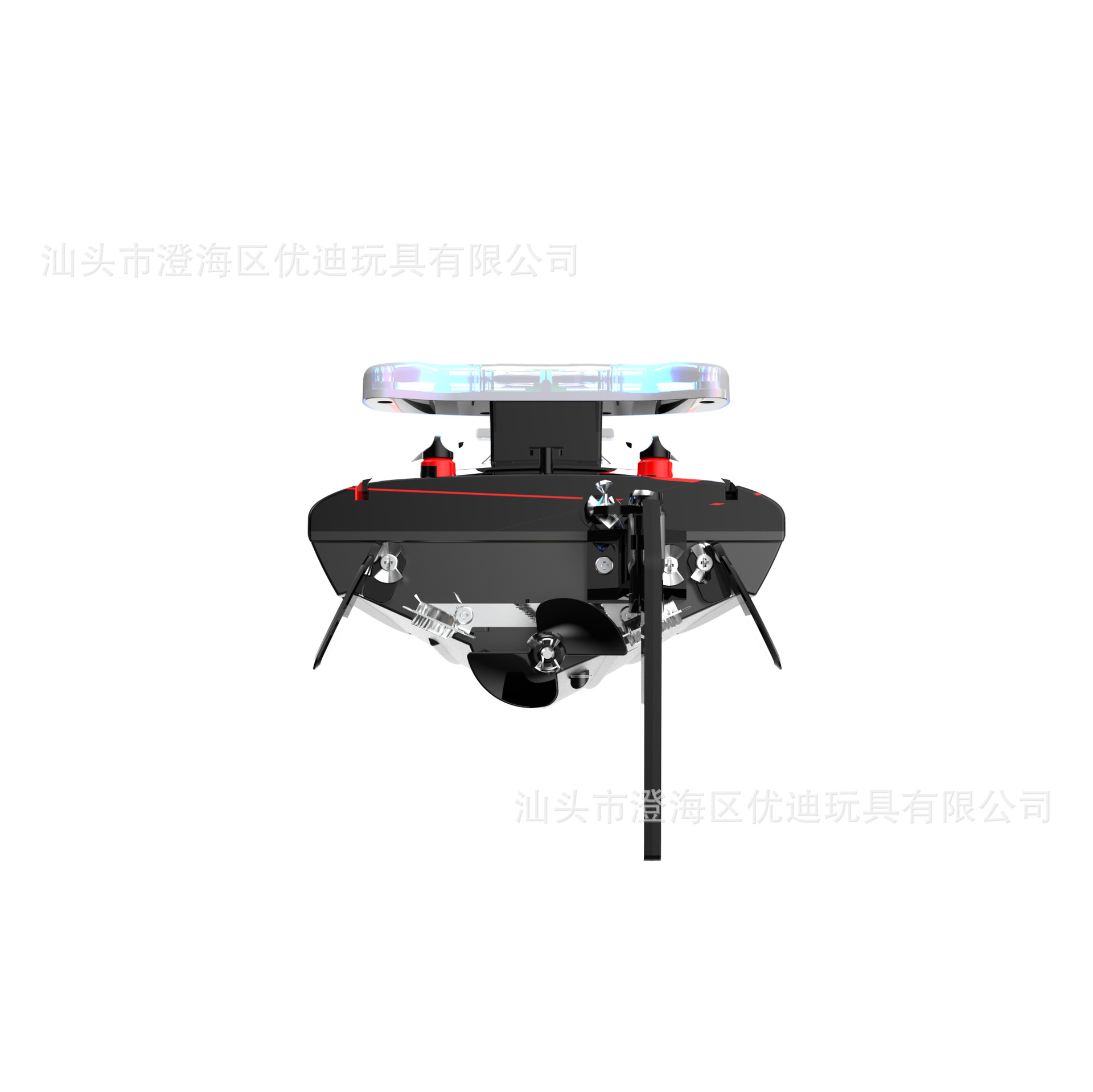 優(yōu)迪UDI017水冷高速遙控船 跨境新款 水上模型快艇