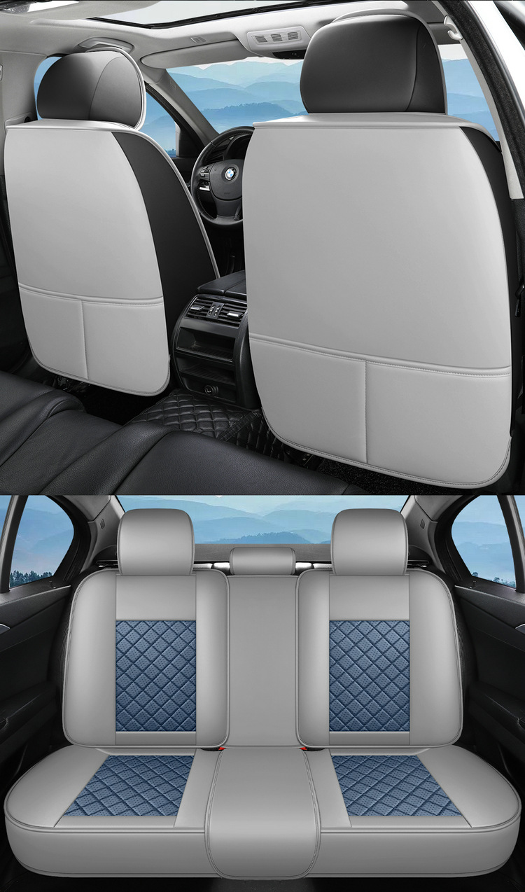 2025 New All-Inclusive Full-Leather Car Seat Cushions for All Seasons, All-Inclusive Seat Covers and Cushions Manufacturers Wholesale