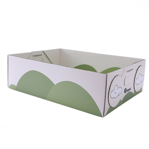 Disposable cat litter box, cat toilet, cat litter box, anti-splash, extra large, foldable, fully open, portable for outdoor use