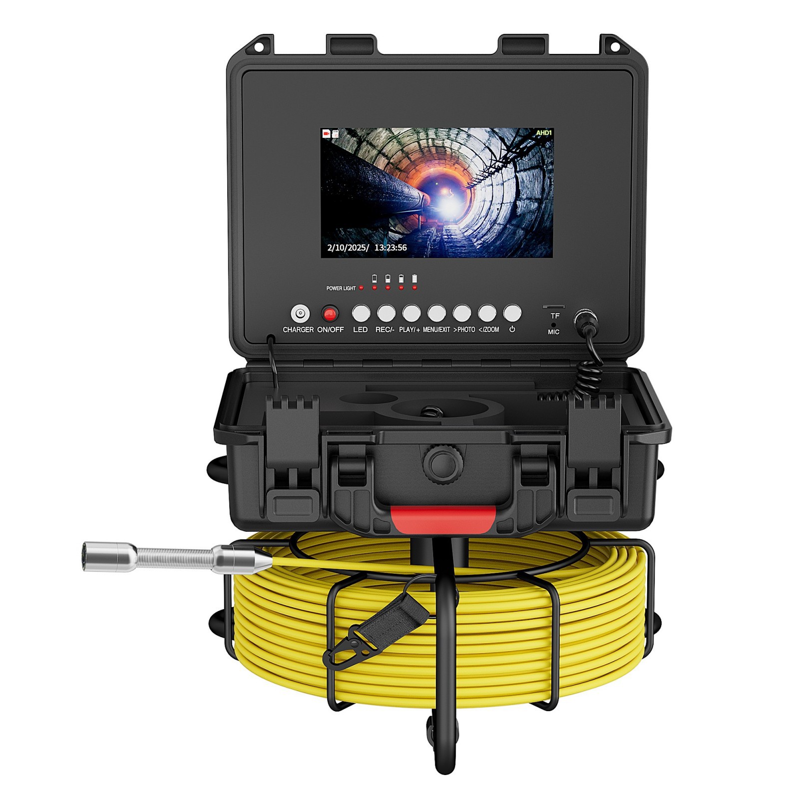 AHD endoscope, 1080P HD, 7 inch, 17-23mm probe