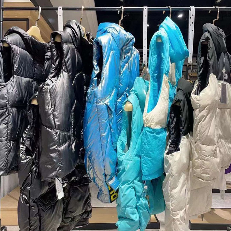 22 Winter Cute Rouge down Cotton Vest Windproof and Rainproof Trendy Fashion Hooded down Jacket Internet Celebrity Stock