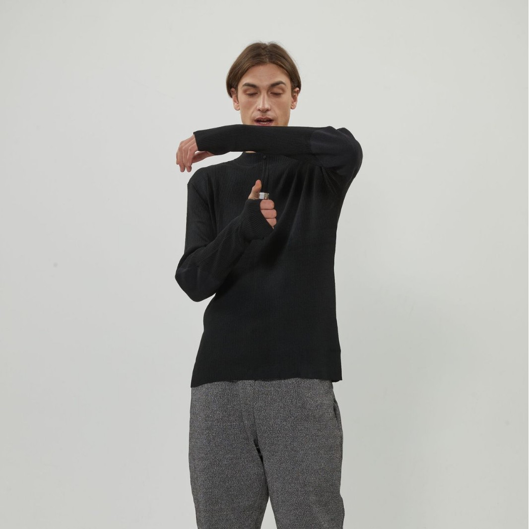 消防阻燃毛衣耐高温防火服隔热赛车手服圆领针织保暖毛衣源头工厂