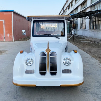 11-seater electric vintage car for Elektrikli qolf avtomobilləri