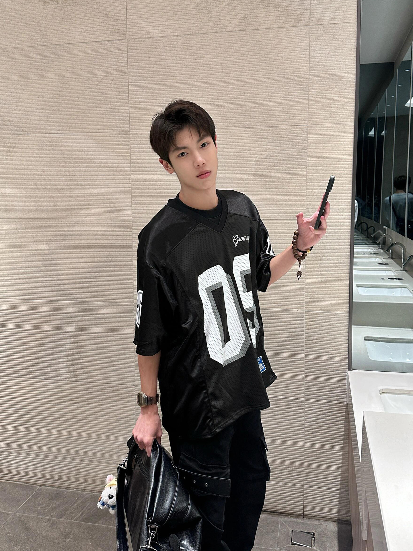 American West Coast No. 9 Football Uniform Street Fashion Brand Retro Jersey Short-Sleeved T-Shirt Men's and Women's Summer Loose Tops
